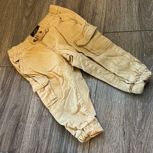 Children's Casual Tan Cargo Pants